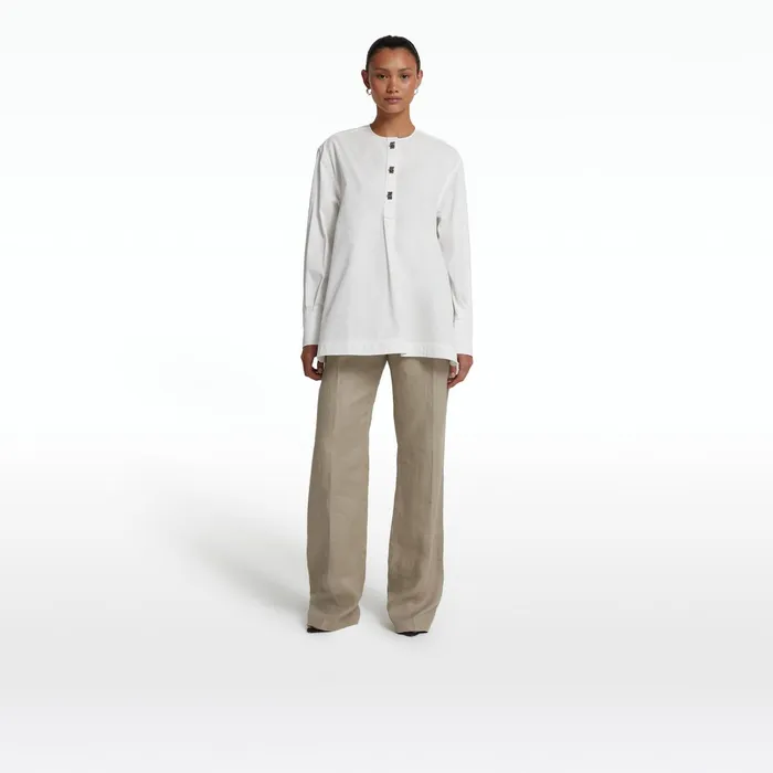 Safiyaa Seyma Shirt In Ivory Women Tops