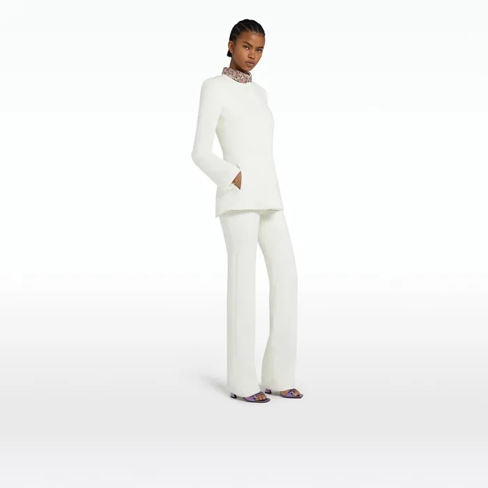 Safiyaa Sneha Ivory Jacket Women Jackets Coats