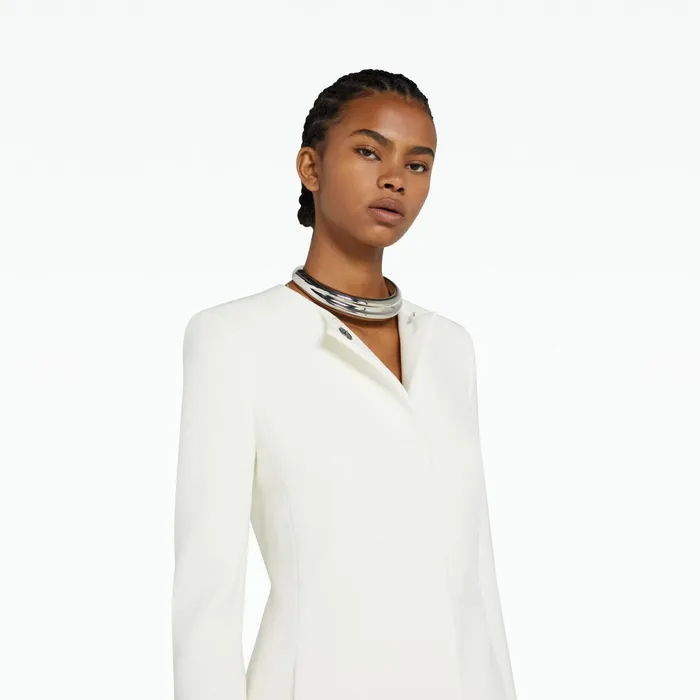 Safiyaa Sneha Ivory Jacket Women Jackets Coats