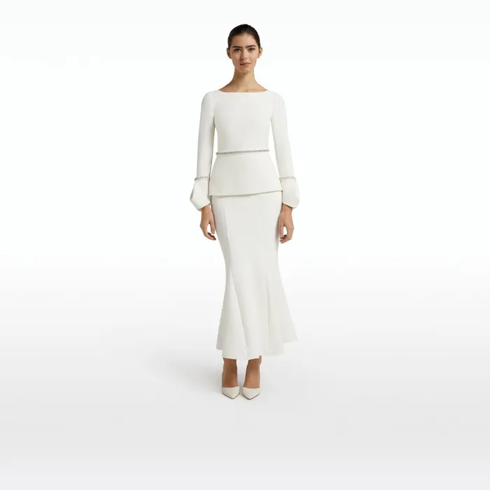 Safiyaa Sol Ivory Skirt Women Skirts