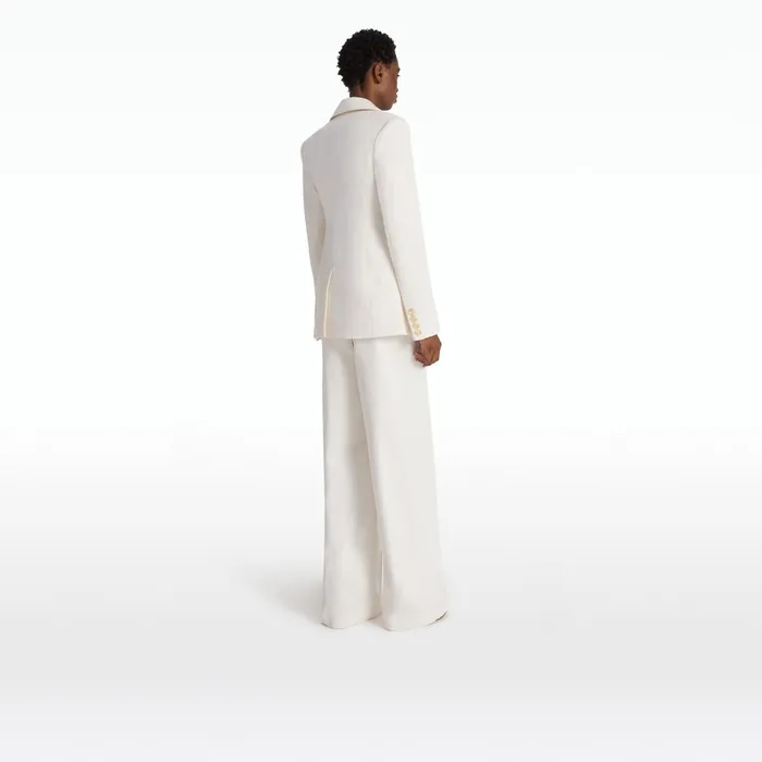 Safiyaa Solaris Ivory Jacket Women Jackets Coats