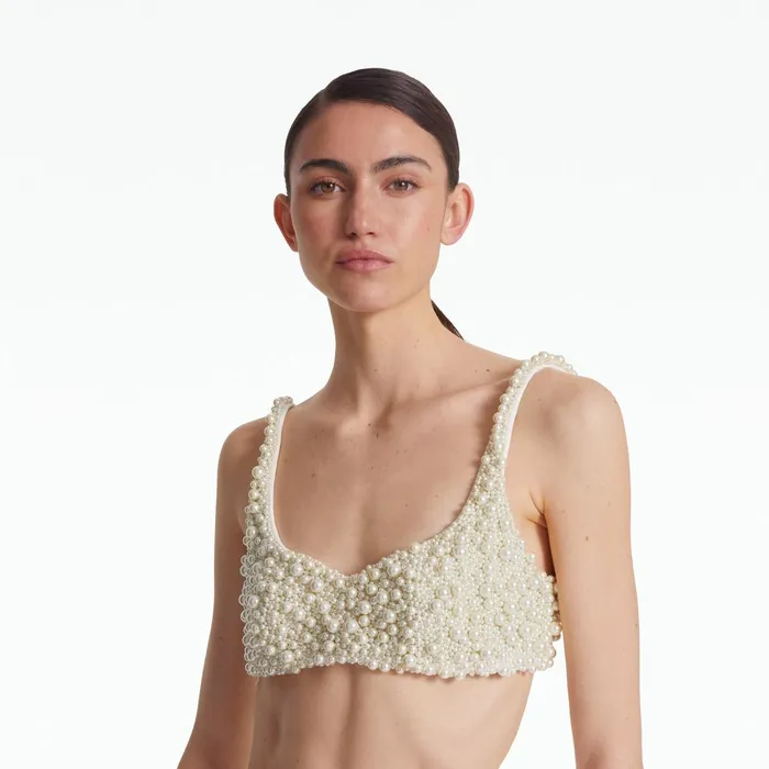Safiyaa Soph Ivory Top Women Tops