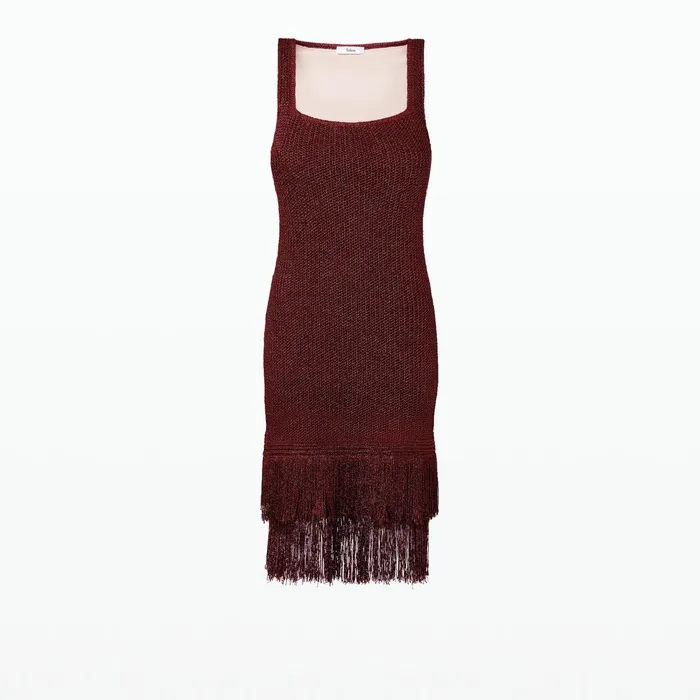 Safiyaa Taylor Amber Sun Knit Dress Women Knitwear