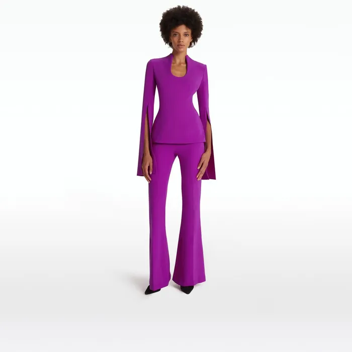 Safiyaa Thais Magenta Top Women Tops