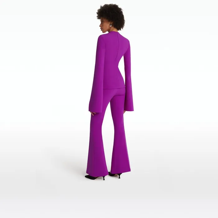 Safiyaa Thais Magenta Top Women Tops