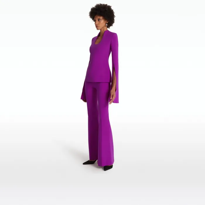 Safiyaa Thais Magenta Top Women Tops