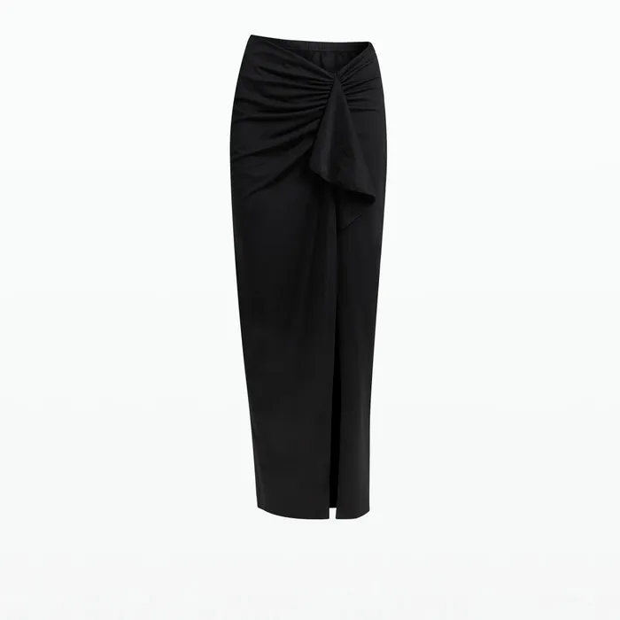 Safiyaa Tillian Black Swim Skirt Women Swimwear