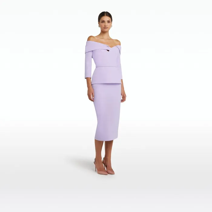 Safiyaa Tinsley Verbena Midi Dress Women Dresses