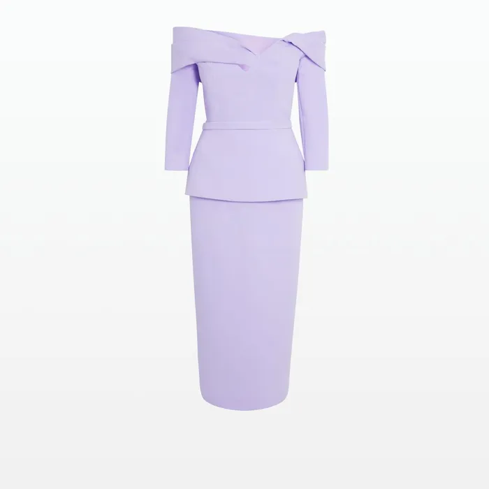 Safiyaa Tinsley Verbena Midi Dress Women Dresses