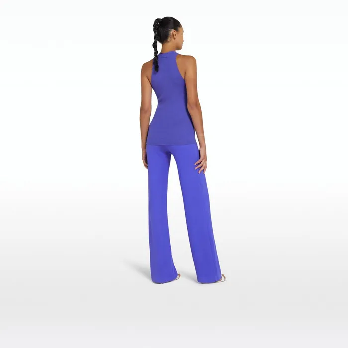 Safiyaa Titu Anemone Blue Knit Women Tops