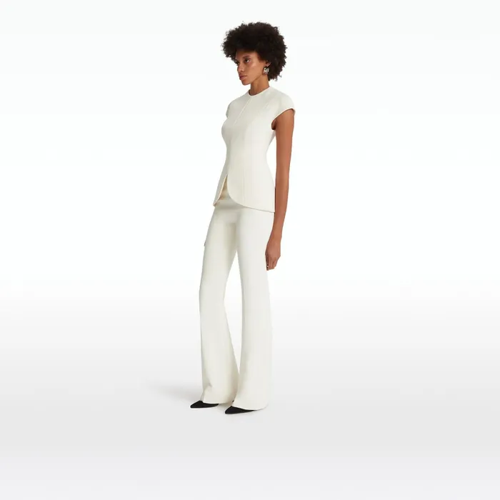 Safiyaa Toril Ivory Top Women Tops
