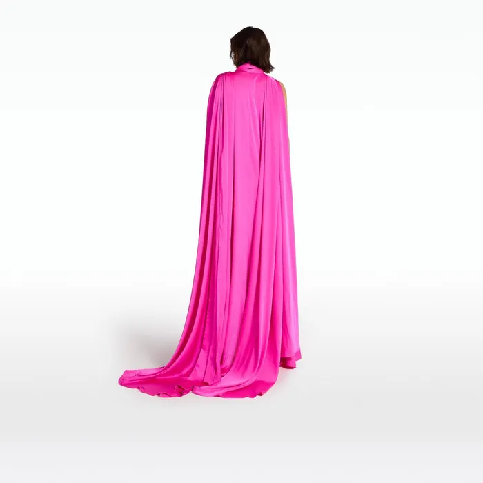 Safiyaa Victoire and Cela Beverley Long Dress And Cape Women Capes Harnesses