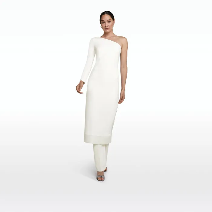Safiyaa Violante Ivory Dress Women Dresses