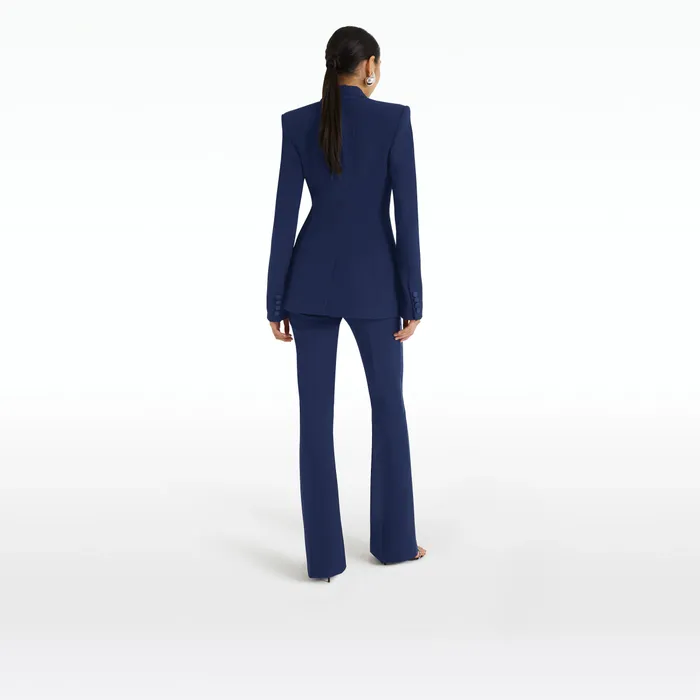Safiyaa Wynnie Oxford Blue Jacket Women Jackets Coats