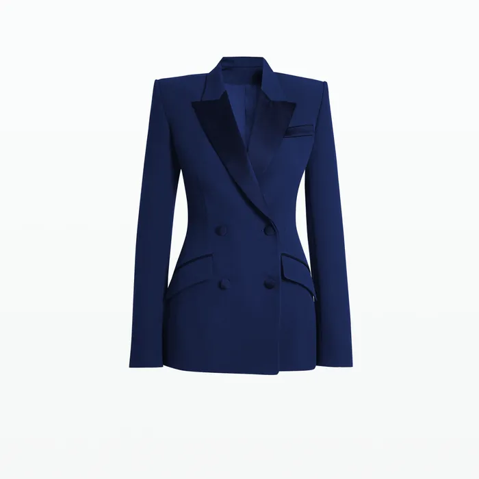 Safiyaa Wynnie Oxford Blue Jacket Women Jackets Coats