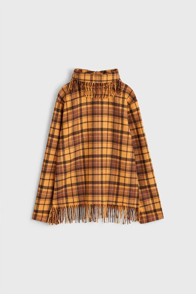 Savage Fringed Blouse Cacao Women Rodebjer Shirts and Blouses