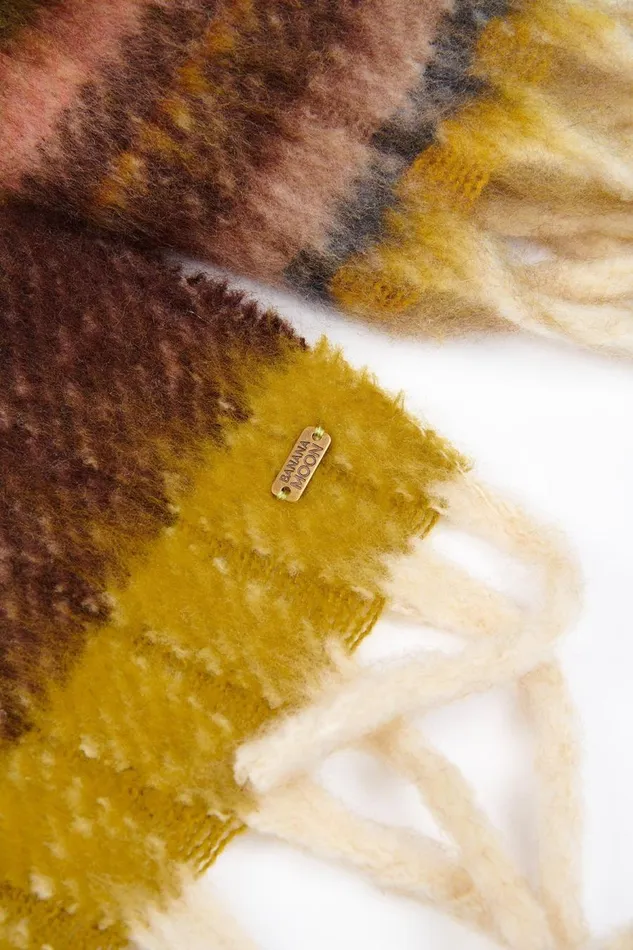 Scarfs Khaki 8211 KACIE PALANGA Khaki Women Banana Moon Scarves and Shawls Scarfs Khaki 8211 KACIE PALANGA Khaki Women Banana Moon Scarves and Shawls