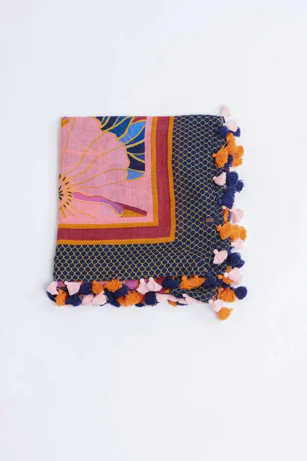 Scarfs Orange 8211 ALDINE SPLENDORA Orange Women Banana Moon Scarves and Shawls