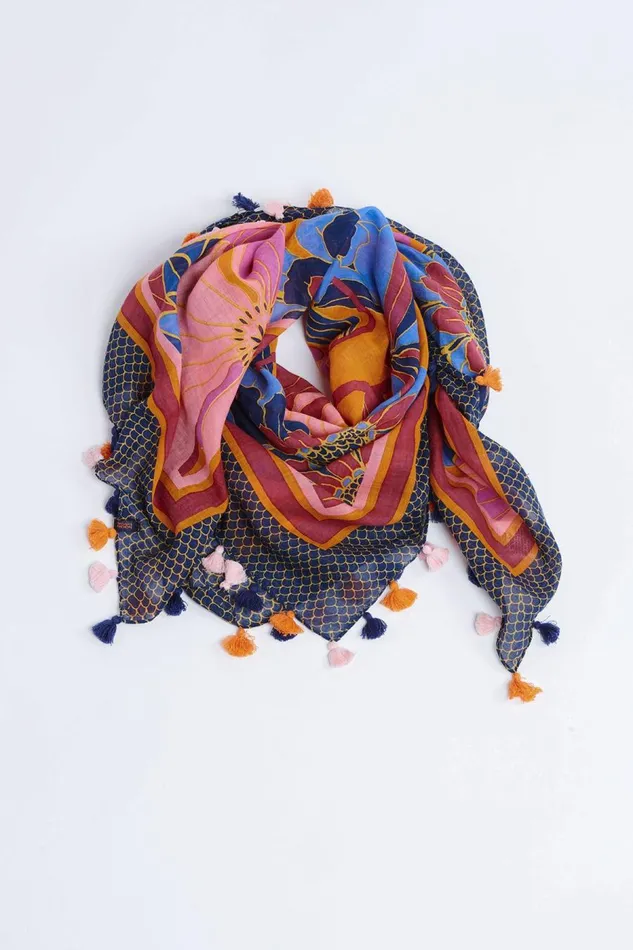 Scarfs Orange 8211 ALDINE SPLENDORA Orange Women Banana Moon Scarves and Shawls Scarfs Orange 8211 ALDINE SPLENDORA Orange Women Banana Moon Scarves and Shawls