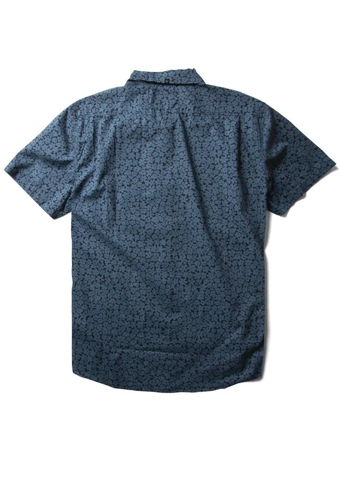 Shirts and Flannels Men Vissla Cut Up Ss Eco Ss Shirt Deep Water Shirts and Flannels Men Vissla Cut Up Ss Eco Ss Shirt Deep Water