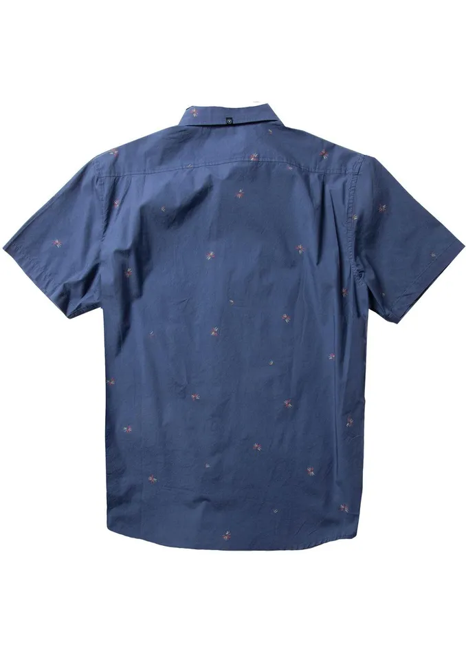 Shirts and Flannels Men Vissla Plasma Eco Ss Shirt Dark Denim Shirts and Flannels Men Vissla Plasma Eco Ss Shirt Dark Denim