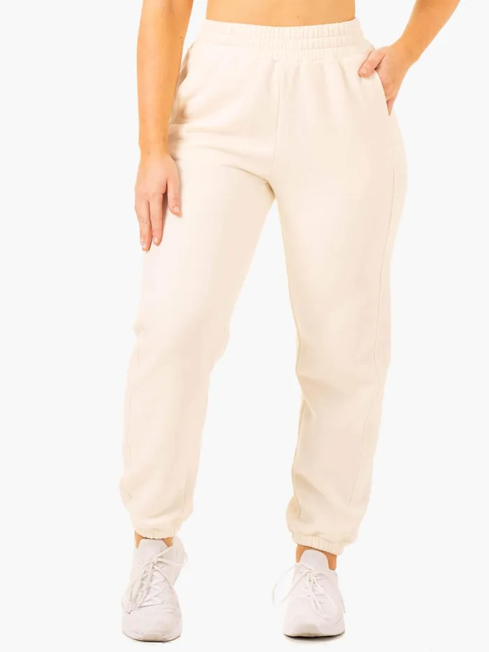Sideline Track Pants 8211 Vanilla Women Ryderwear Pants