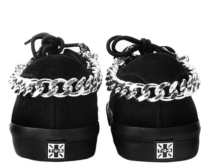 Silver Metal Chain Hook On Shoe Straps Adult TUK Shoes Shoe Accessories