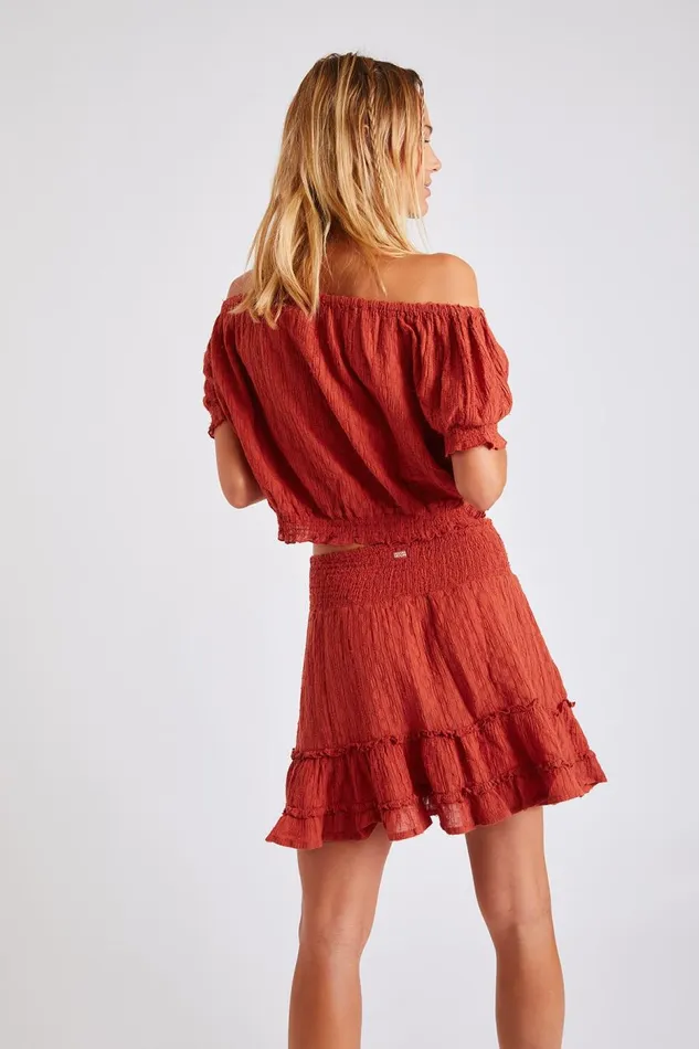 Skirt Orange 8211 CECILIA LIGHTUP Orange Women Banana Moon Skirts Skirt Orange 8211 CECILIA LIGHTUP Orange Women Banana Moon Skirts