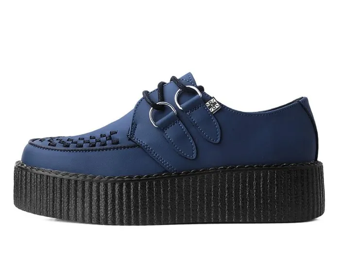 Sky At Night TUKskin Viva Mondo Creeper Women TUK Shoes Vegan Sky At Night TUKskin Viva Mondo Creeper Women TUK Shoes Vegan