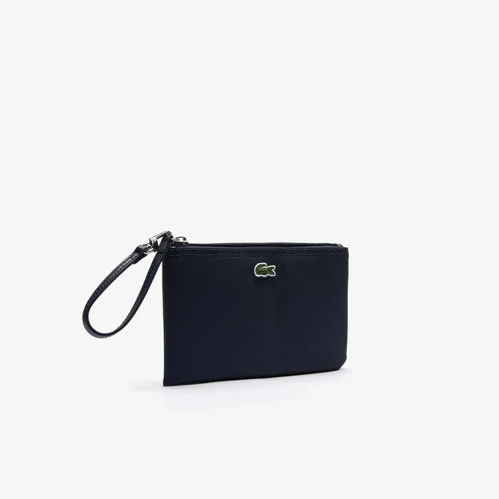 Small Leather Goods Lacoste Womens L1212 Concept Zip Clutch Bag Eclipse Gift Ideas