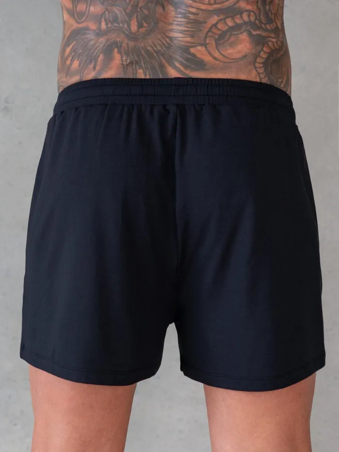 Soft Tech Arnie Shorts 8211 Black Men Ryderwear Gym Shorts