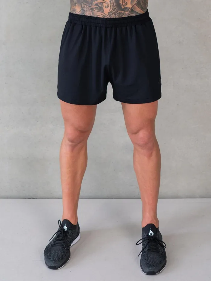 Soft Tech Arnie Shorts 8211 Black Men Ryderwear Gym Shorts