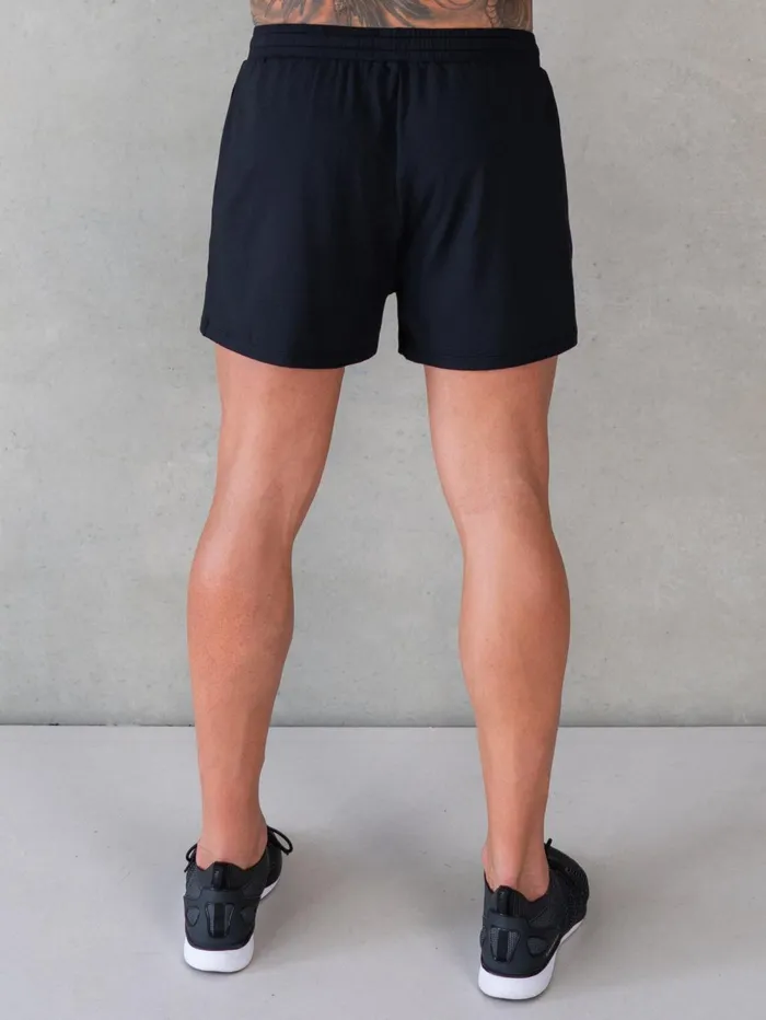 Soft Tech Arnie Shorts 8211 Black Men Ryderwear Gym Shorts