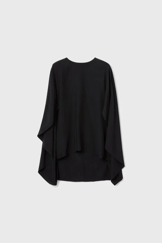 Solha Blouse Black Women Rodebjer Shirts and Blouses