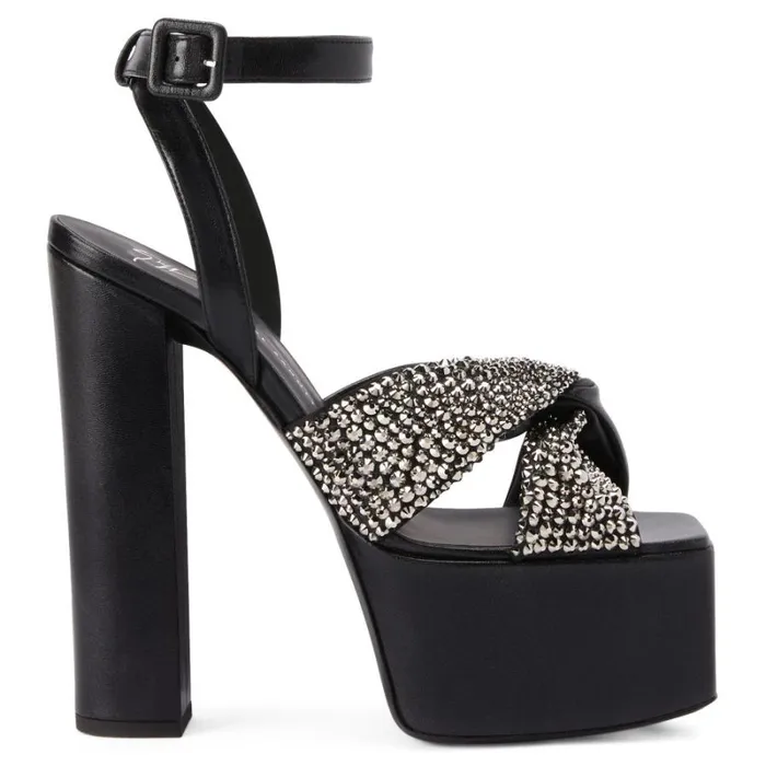 Souree Black Women Giuseppe Zanotti Sandals