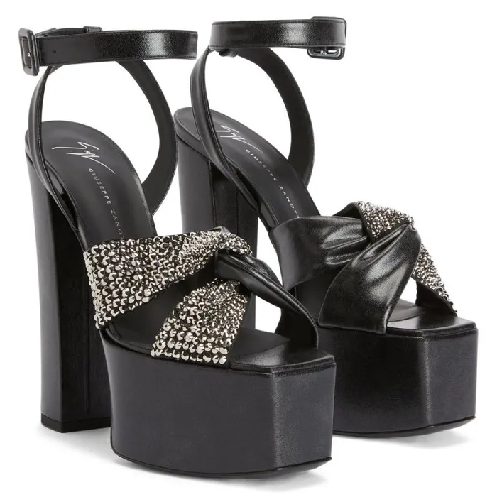 Souree Black Women Giuseppe Zanotti Sandals