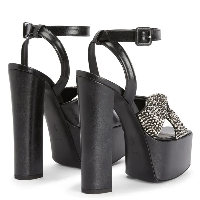 Souree Black Women Giuseppe Zanotti Sandals