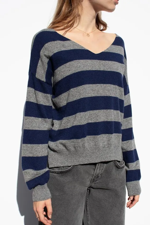 Split Sweater Women Subdued Sweaters