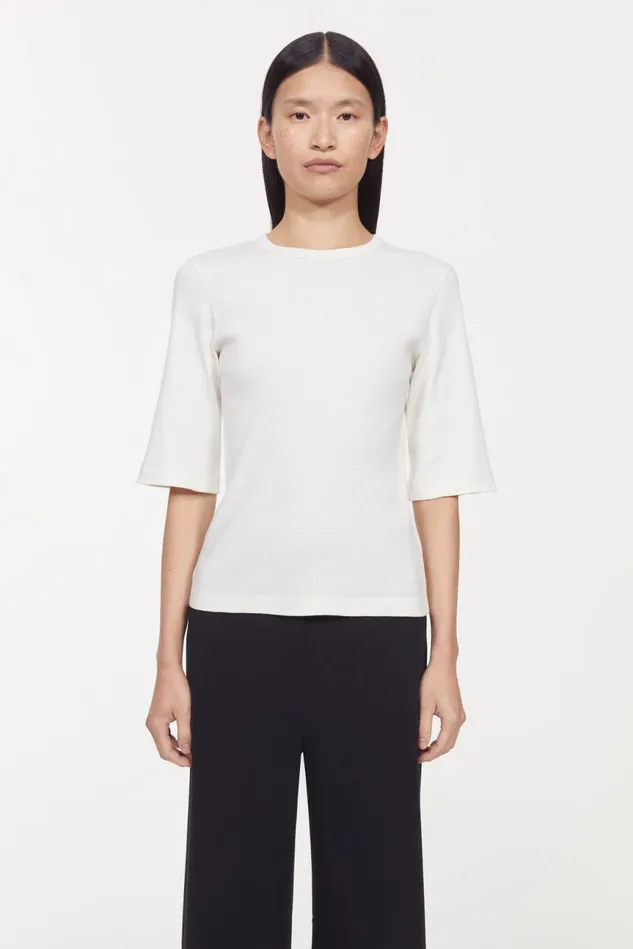 Sprint Cotton Tshirt White Women Rodebjer Tops