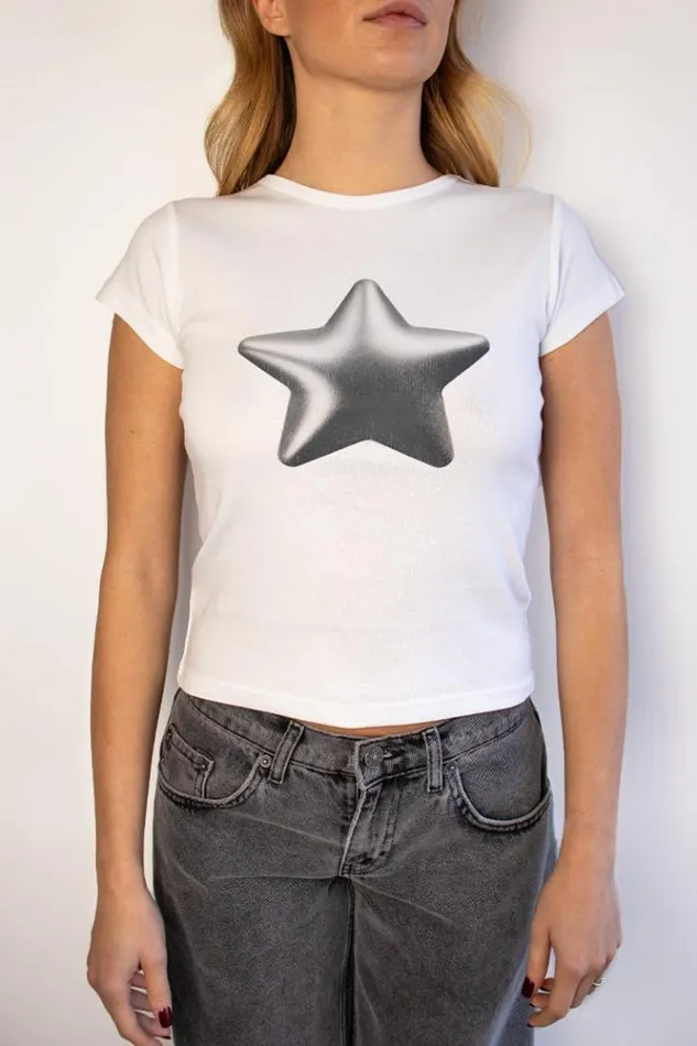 Star TShirt Women Subdued Graphics
