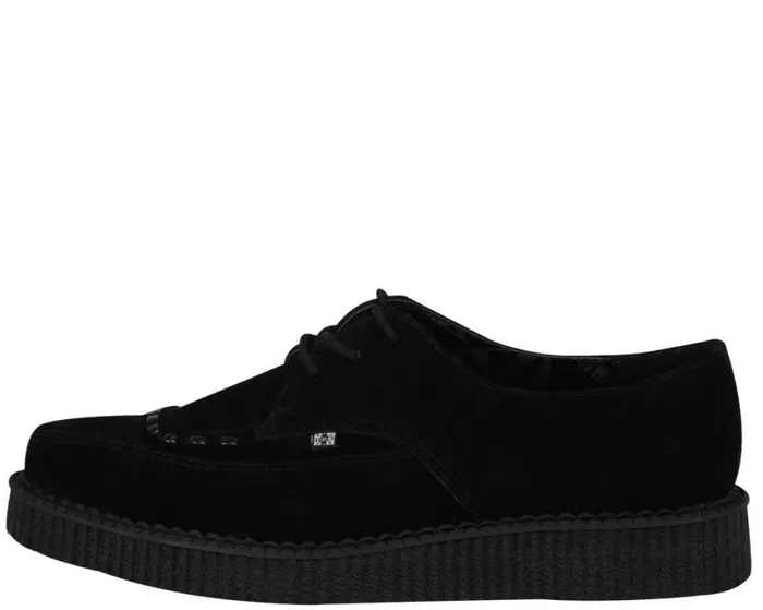 Suede Pointed Creepers Men TUK Shoes Dress Shoes