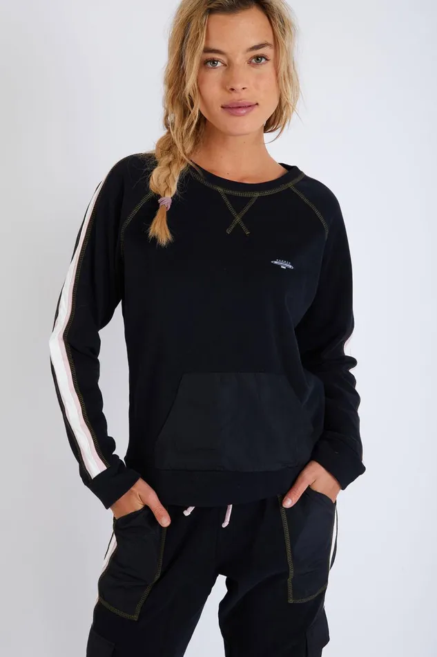 Sweatshirt Black 8211 BOXI RUNNING Black Women Banana Moon Hoodies and Sweatshirts Sweatshirt Black 8211 BOXI RUNNING Black Women Banana Moon Hoodies and Sweatshirts