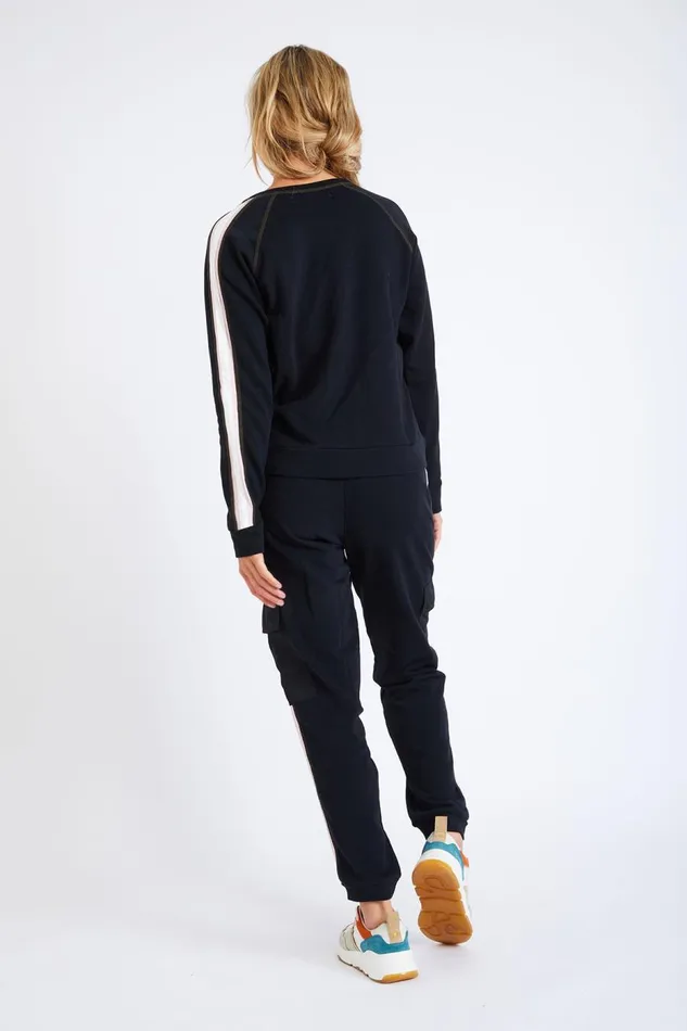 Sweatshirt Black 8211 BOXI RUNNING Black Women Banana Moon Hoodies and Sweatshirts