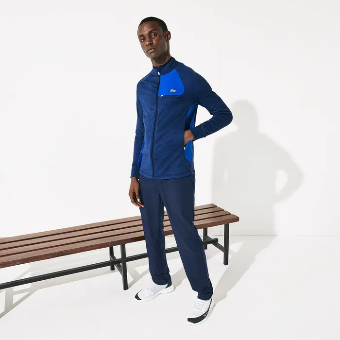 Sweatshirts Lacoste Mens SPORT Breathable UV Protection Zip Sweatshirt Blue ChineBlueFlashy YellowNavy Blue Casaul Sweatshirts Lacoste Mens SPORT Breathable UV Protection Zip Sweatshirt Blue ChineBlueFlashy YellowNavy Blue Casaul