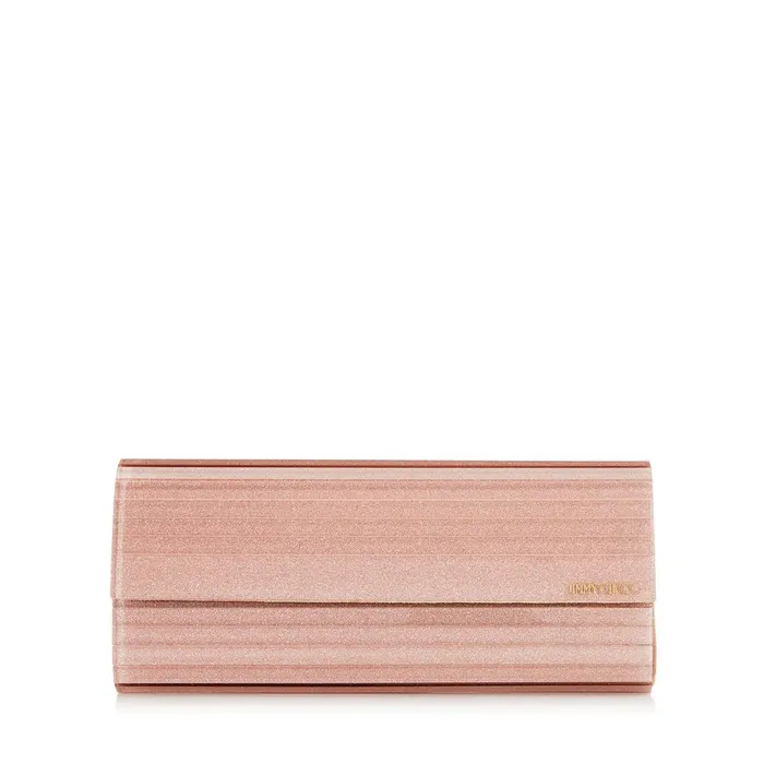 Sweetie Ballet Pink Fine Glitter Acrylic Clutch Bag Ballet Pink Women JIMMY CHOO Clutch Bags Sweetie Ballet Pink Fine Glitter Acrylic Clutch Bag Ballet Pink Women JIMMY CHOO Clutch Bags