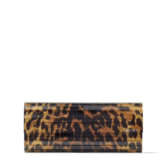Sweetie Natural Glitter Print Animalier Clutch Bag Natural Women JIMMY CHOO Clutch Bags Sweetie Natural Glitter Print Animalier Clutch Bag Natural Women JIMMY CHOO Clutch Bags