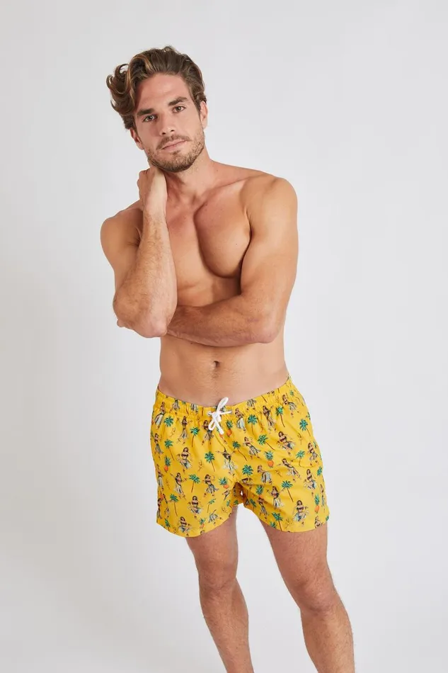 Swim Shorts Yellow 8211 RUBEN VAIANAEMEN Yellow Men Banana Moon Men Collection Swim Shorts Yellow 8211 RUBEN VAIANAEMEN Yellow Men Banana Moon Men Collection