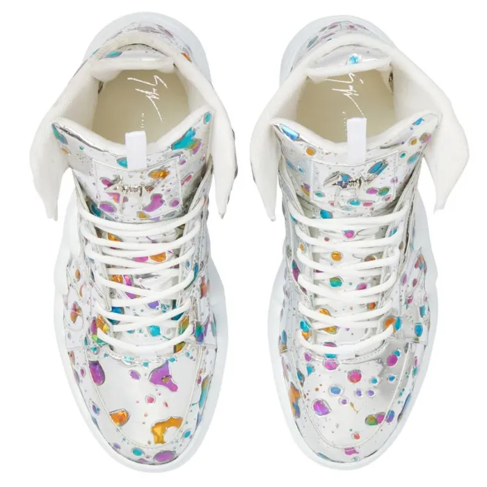 Talon Silver Men Giuseppe Zanotti Sneakers