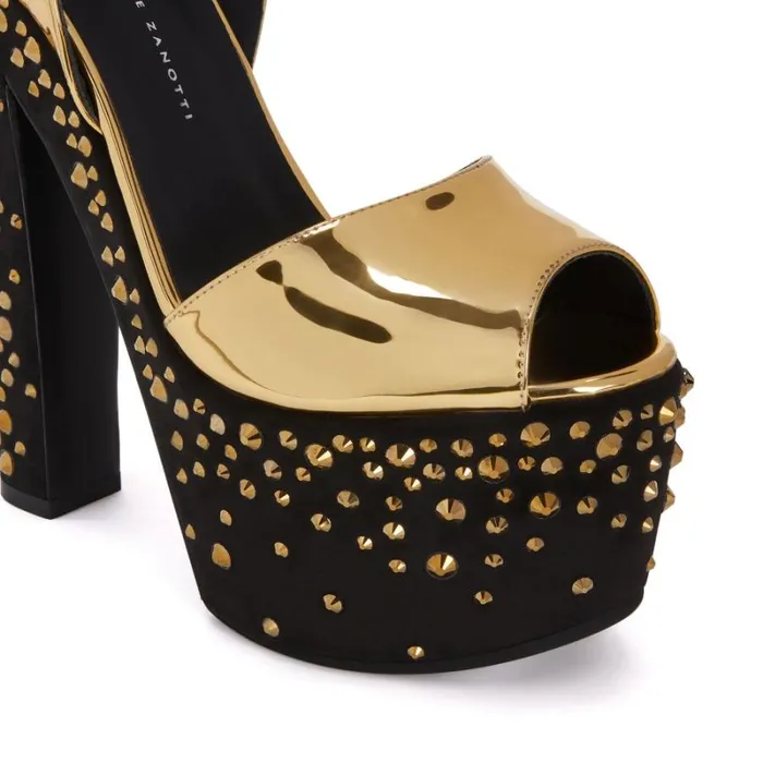 Tarifa Jewel Gold Women Giuseppe Zanotti Sandals