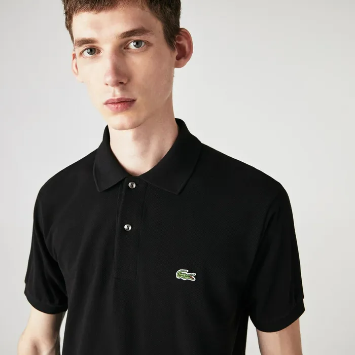 The Original Polo Lacoste Mens L1212 Polo Black Online